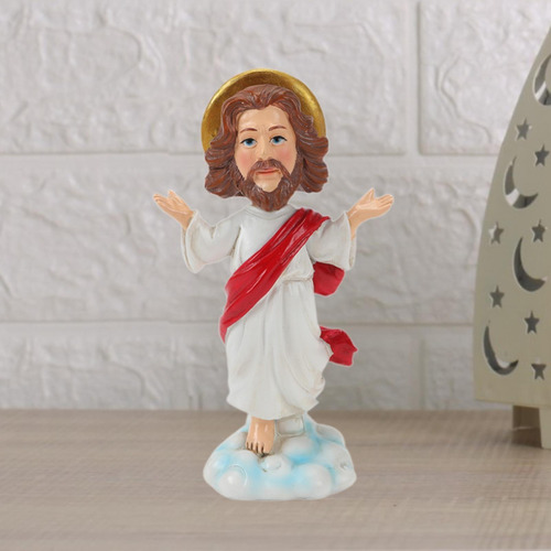 Estatuilla De Jesucristo, Adorno Artesanal, Figura Cristiana
