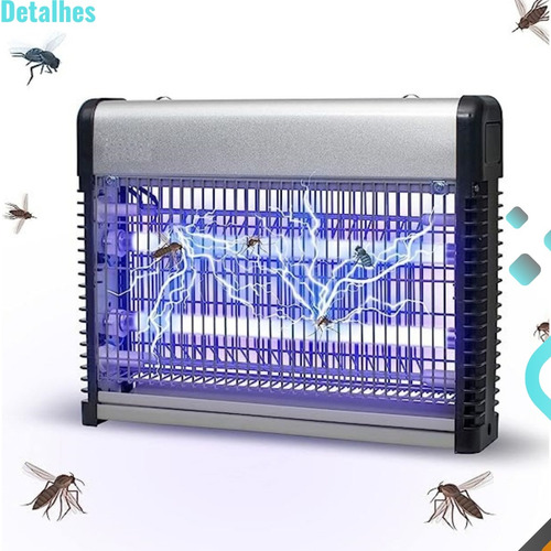 Mata Insetos Elétrico Moscas Mosquitos 16w Profissional 127V
