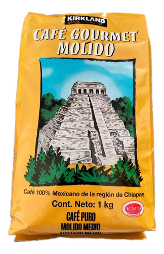 Café Gourmet Molido, Kirkland Signature, 100% Mexicano, 1 Kg