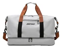 Comprar Mochila Deportiva Maleta Gym Viaje Mochila Moda Bolsas Viaje Blanco Rayas