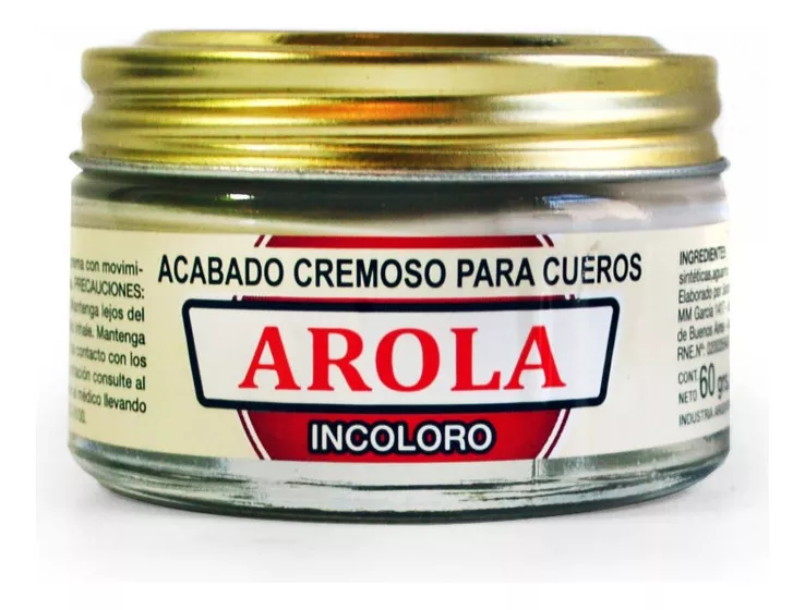 Primera imagen para búsqueda de crema para calzado arola