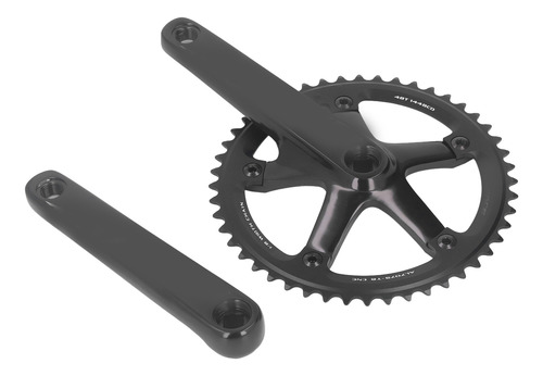 Aleación De Aluminio Cónico Cuadrado Negro De Crankset 48t P