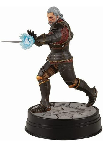 Estátua Geralt Toussaint Tourney Armor Witcher 3 Dark Horse