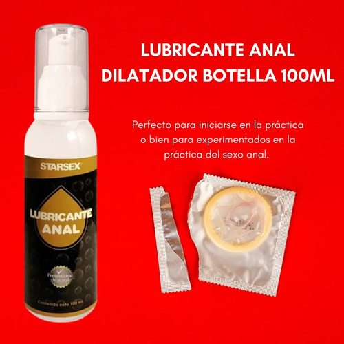 Starsex Anal 100ml Lubricante Dilatador Marca Stella Nera Con Discreto