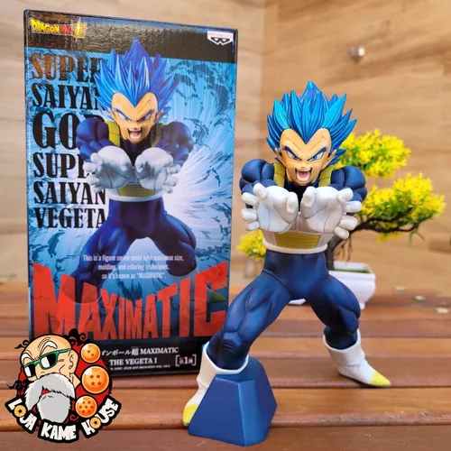 Figure Desenho Dragon Ball Super Vegeta Super Sayajin Blue