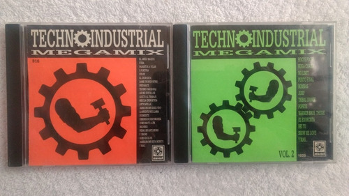 Pack 2 Cds Techno Industrial Megamix 90's Musart Oportunidad (Usado)