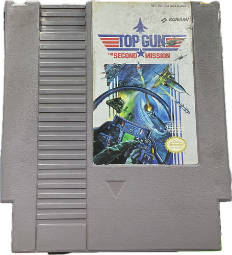 Top Gun Nes The Second Mission Konami Original (Reacondicionado)