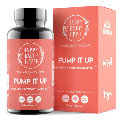 Pump It Up Suplemento Lactancia Vitaminas Posnatales 60 Cap