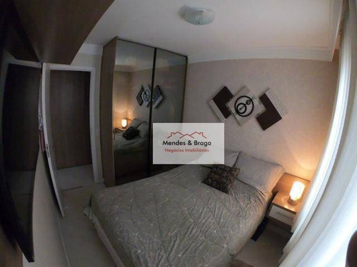 Imagem 14 de 19 de Apartamento Com 2 Dormitórios À Venda, 53 M² Por R$ 300.000,00 - Ponte Grande - Guarulhos/sp - Ap2652