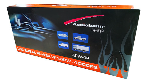  Eleva/alza Vidrios Electricos Audiobahn Apw-4p 4 Puertas 