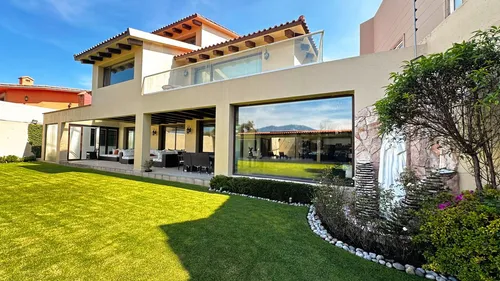 Casa En Venta Con Doble Seguridad En Lomas Country Club, Huixquilucan Edo Mex