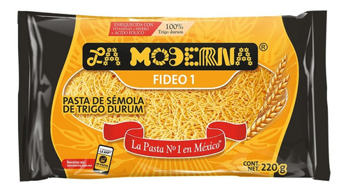 Pasta Para Sopa La Moderna Fideo 1 220g