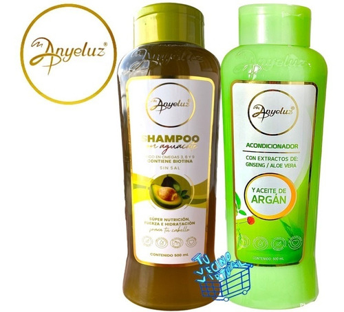 Shampoo Aguacate + Acon Anyeluz - mL a $76