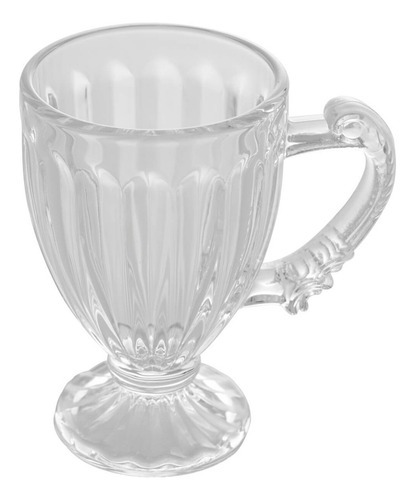 Jogo De Xícaras De Café 6 Taças Pequenas 100ml Cristal