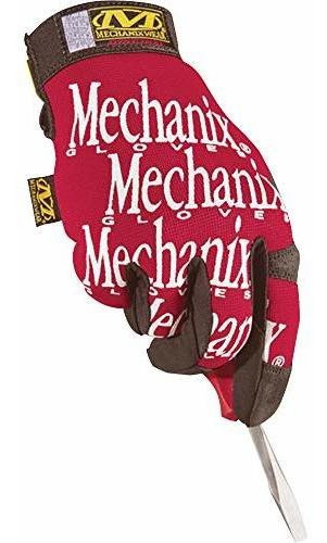 Mechanix Wear - Guantes De Trabajo Originales (medio, Rojo)