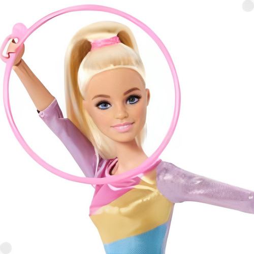 Mattel Barbie Hrg52 muñeca gimnasta profesional