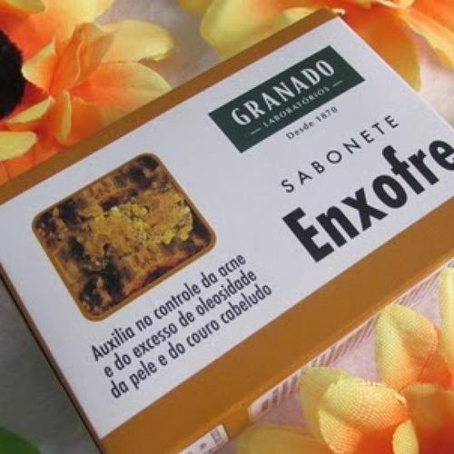 Kit C/12 Sabonetes Em Barra 90g Enxofre Para Acne Granado