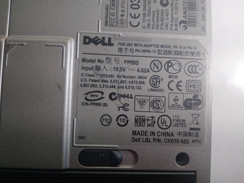 Netbook Dell Latitude D420 Ler A Descrição Cinza (Usado)