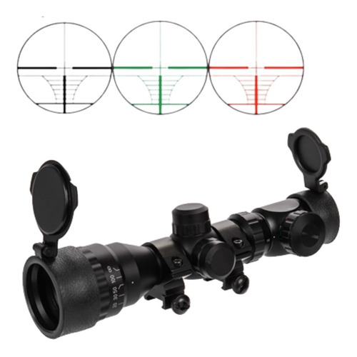 Mira Tactical Telescópica Rojo Verde 2-6x32 Policia Xtc