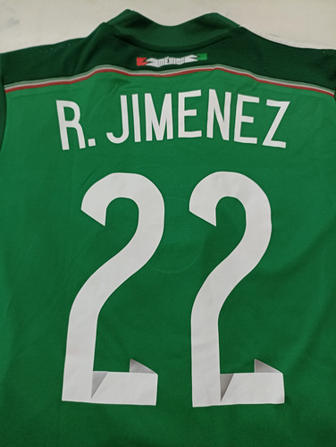 Jersey México 2014 Raúl Jiménez Clasificatorias (Usado)