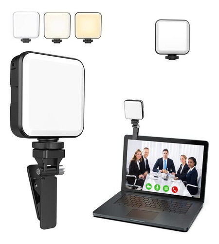 Luz Para Selfie, 50 Led De 2000 Mah Recargable Para Telefono