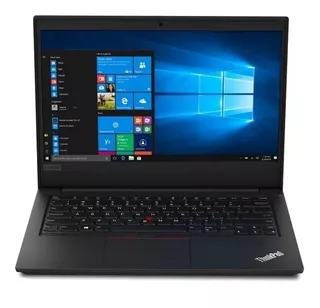 Laptop Lenovo ThinkPad E490 preta 14", Intel Core i7 8565U 8GB de RAM 256GB SSD, Intel UHD Graphics 620 1366x768px FreeDOS