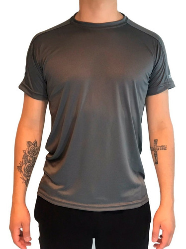 Remera Team Gear Running Hombre Mive Carbon Cli
