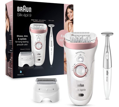 Braun Silk-épil 9 Depiladora Mujer Con Tecnologí­a