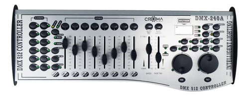Mesa De Iluminação Dmx 192 Canais Croma Efekt Croma192dmx-j