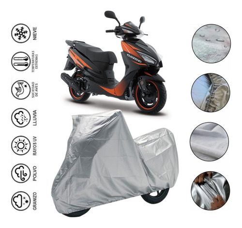 Forro Cubierta Moto Italika Motoneta Ds150