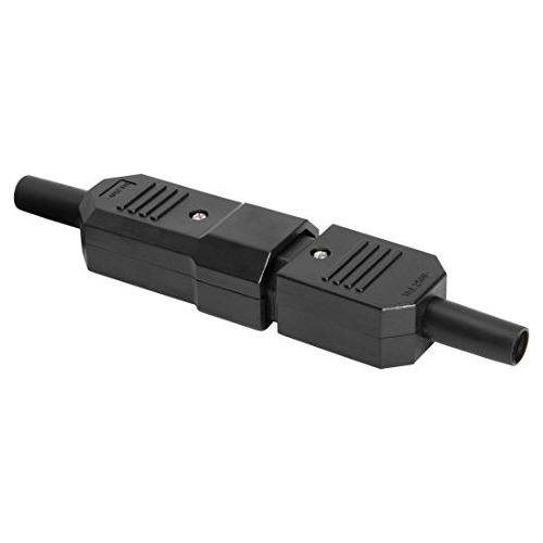 1 Par Macho C14 Hembra C13, Adaptador Línea De Toma De...