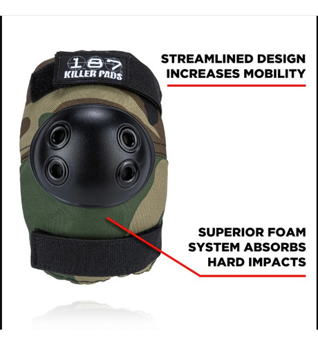 Paquete De Protección 187 Killerpads Camo Junior