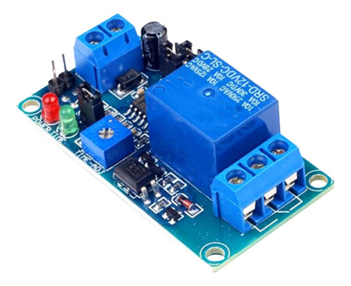 2xdc 12v Delay Timer Relay Módulo De Circuito De Retardo De