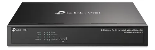 VIGI-NVR1008H NVR GRABADOR VIDEO EN RED 8 CANALES 5MP
