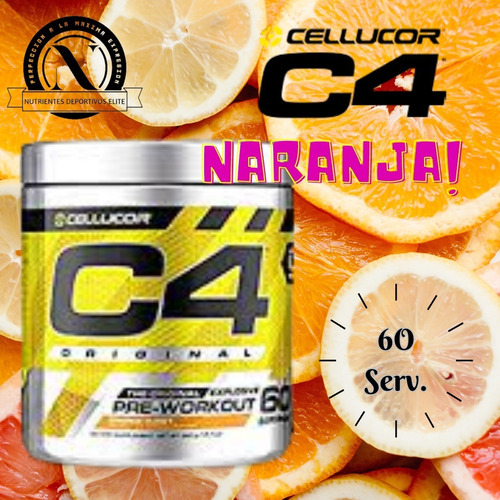 C4 Pre-workout Original Cellucor 60 Serv  Sabor Pinklimonade