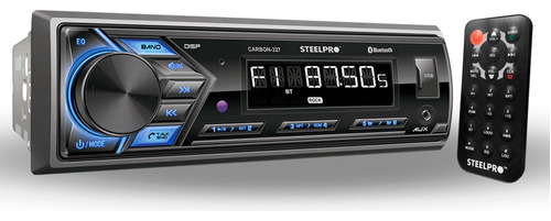 Autoestereo Caratula Desmontable Steelpro Bluetooth Usb Aux 