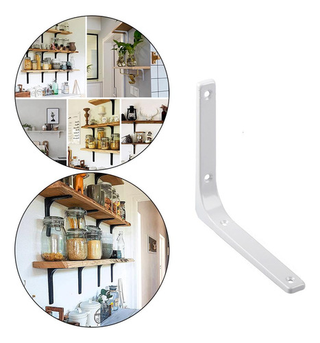 2 X 2 Soportes De Estante Resistentes Para Colgar 2 Piezas