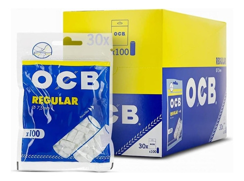 Filtros Ocb Regular X 100 Unidades X 10 Blister Oferta!!