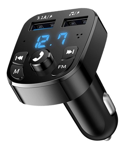 Auxiliar De Audio Bluetooth X8 Para Reproductor Carro Fm