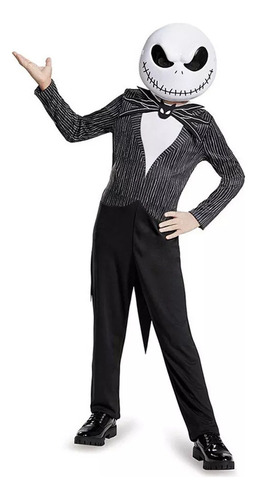 Jack Skellington Traje De Cosplay Adultos Masculino .