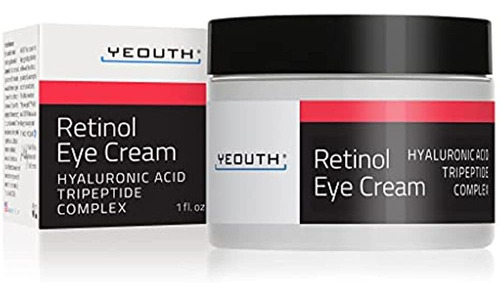 Retinol Eye Cream 2.5% De Yeouth Potenciado Con Retinol, Aci