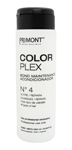 Primont Color Plex Acondicionador Paso 4 Repara 250ml Local