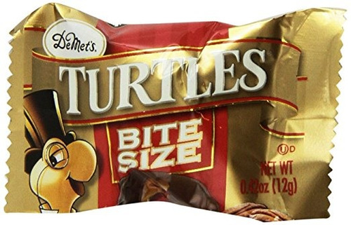 Las Tortugas De Demet Tamaño Original Bite (0,42 Oz), 60-rec