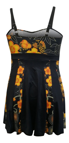 Traje De Baño Fruncido Para Mujer, Talla Grande, Traje De Ba