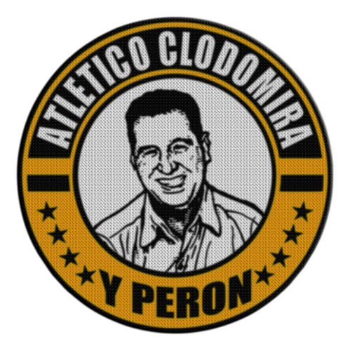 Parche Termoadhesivo Peron Y Atletico Clodomira