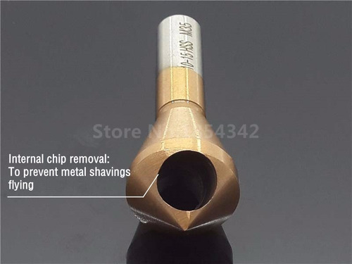 Avellanador De Cobalto Y Hss De 2 A 5 Mm Para Metal