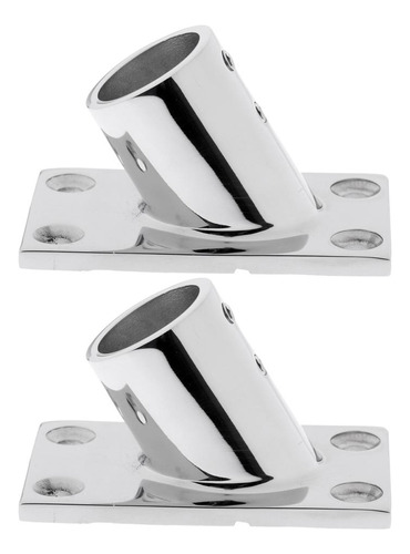 2 Pack Marine Boat Durable 316 Raíl De Mano Montaje Base