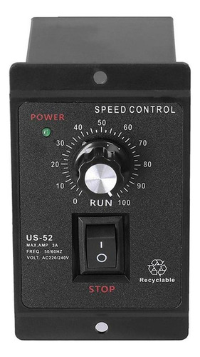 Controlador De Velocidad De Motor Pwm Ac 220v 400w Regulador