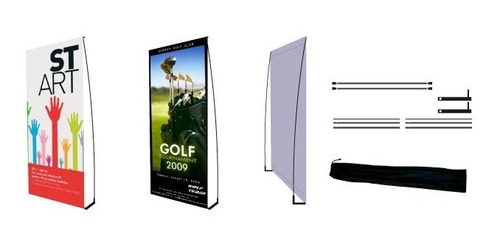 Banner Con Estructura De Pie 190x90 Cms