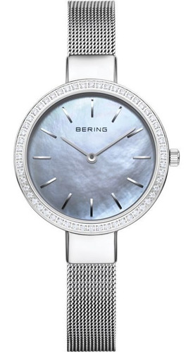 Reloj Bering Ladies Watch Polished Silver Pearl 16831¬004